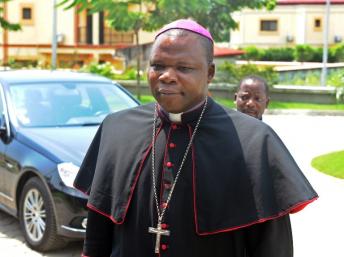 Monseigneur Dieudonné Nzapalainga, archevêque de Bangui (RCA)