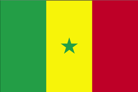 le drapeau du Senegal