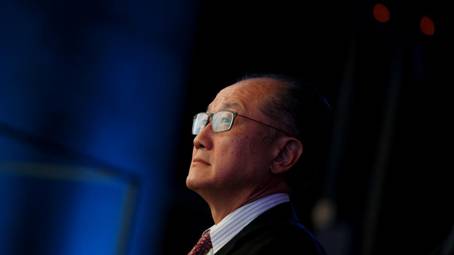 Le prsident dmissionnaire de la Banque mondiale Jim Yong Kim, ici le 6 novembre 2018  Pkin.REUTERS/Thomas Peter