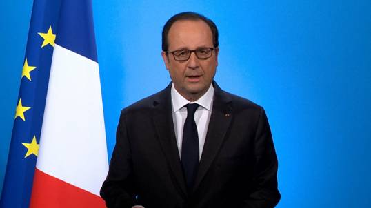 Dclaration du prsident de la Rpublique, Franois Hollande :  J'ai dcid de ne pas tre candidat  l'lection prsidentielle, au renouvellement donc de mon mandat.