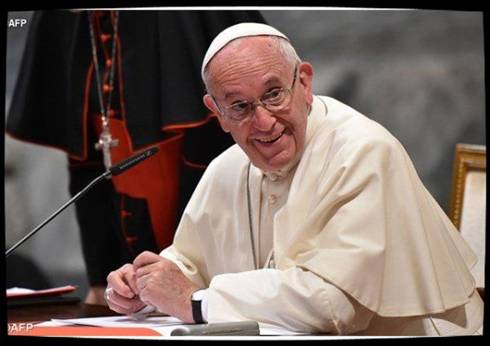 Le Pape François lors de son intervention devant le congrès ecclésial du diocèse de Rome