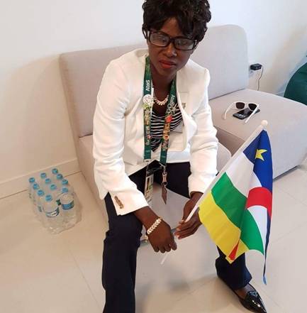 Judith Mbougnade, boxeuse centrafricaine aux J.O de RIO 2016