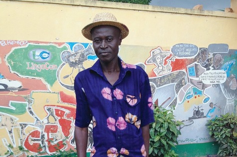 Vincent 
Mambachaka, crateur de lONG culturelle Linga Tere et metteur en scne