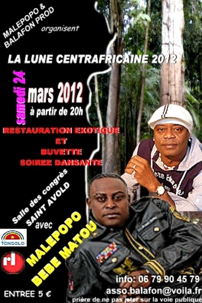 MALEPOPO & BEBE MATOU  Saint-Avold le samedi 24 mars 2012 - 20h