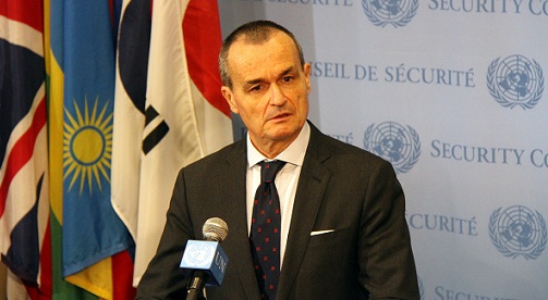 M. Gérard Araud, représentant permanent de la France auprès des Nations unies