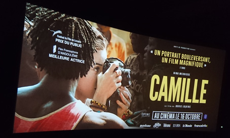 Projection du film Camille en salle UGC Forum des Halles Chtelet (Paris). Photo: Victor Bissengu