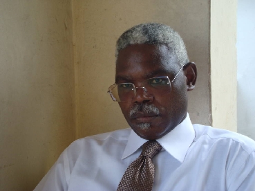 Modeste-Boukadia, candidat  la prsidence du Congo