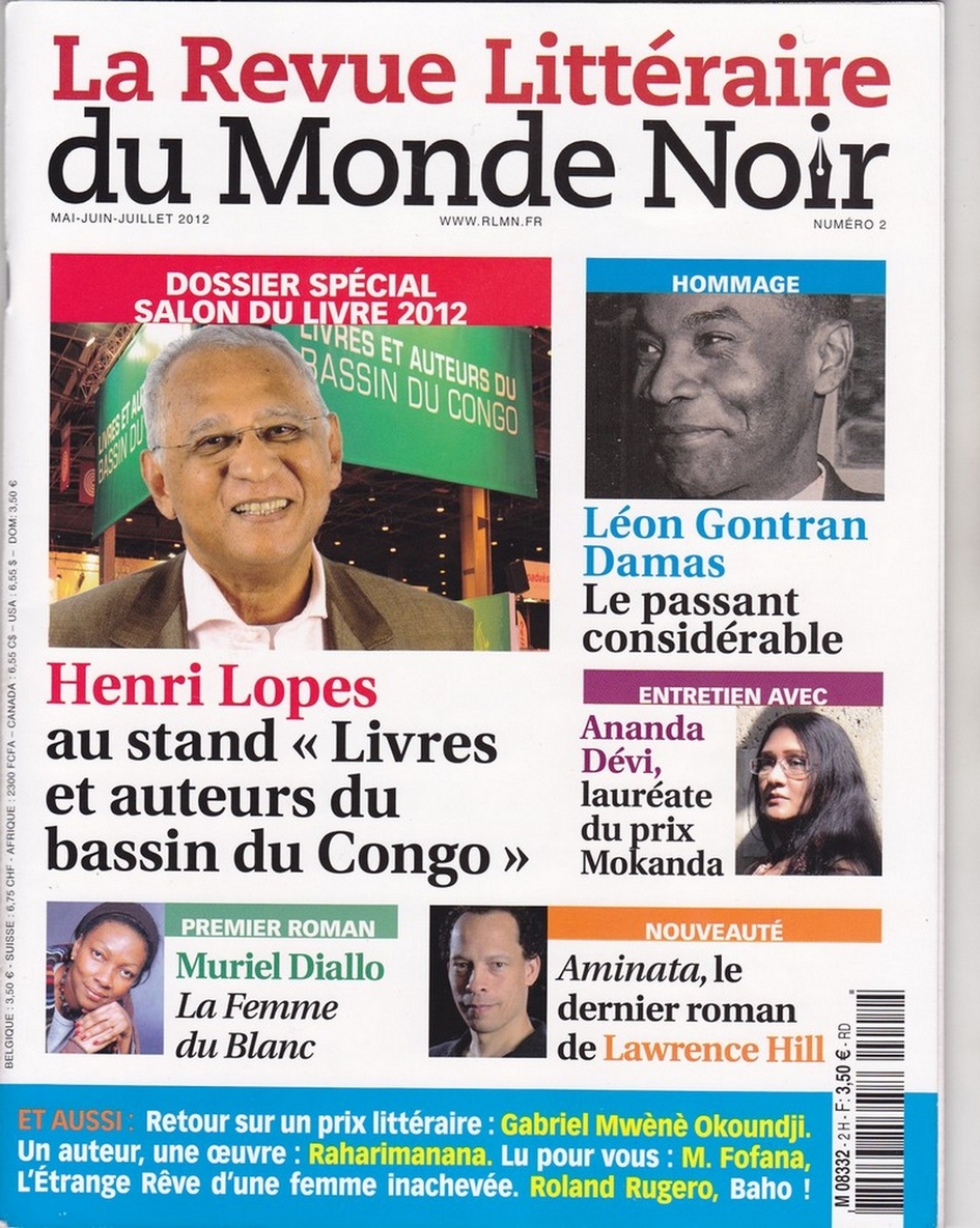 La revue littraire du monde noir - couverture du N2