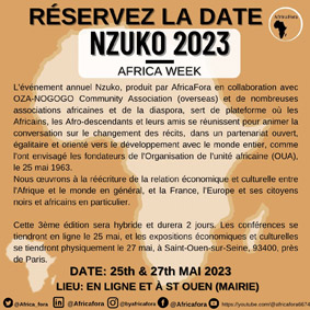Nzuko 2023  Africa Week   25 et 27 mai 2023